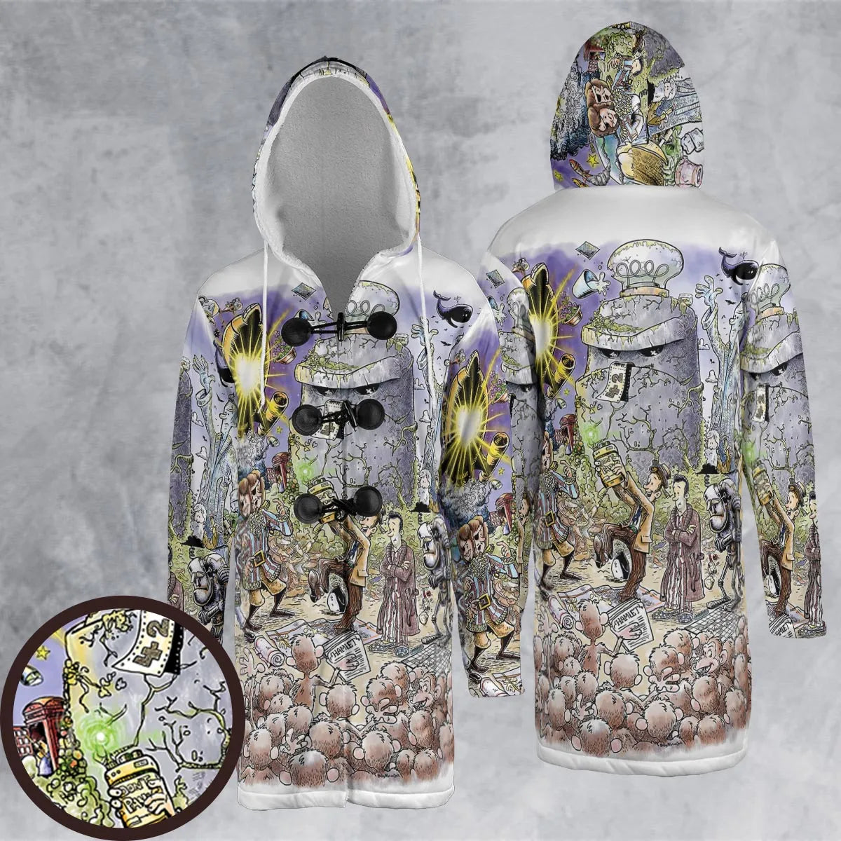 Hooded Cloak Coat - CBGXM2NV
