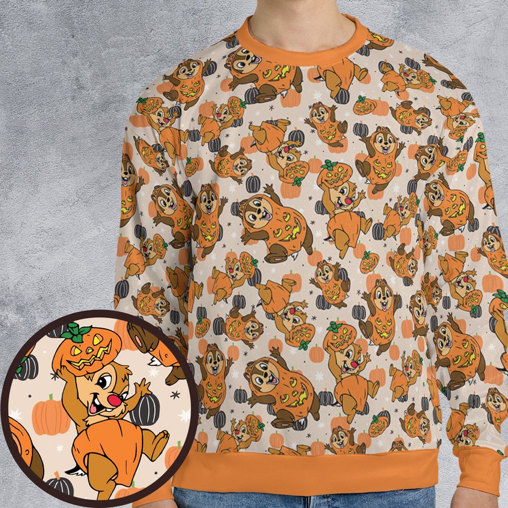 All-over Print Sweatshirt - RA9U6XY1 -  - 1