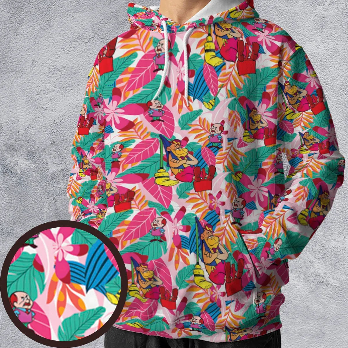 All-over Print Hoodie - YFFPYXXX