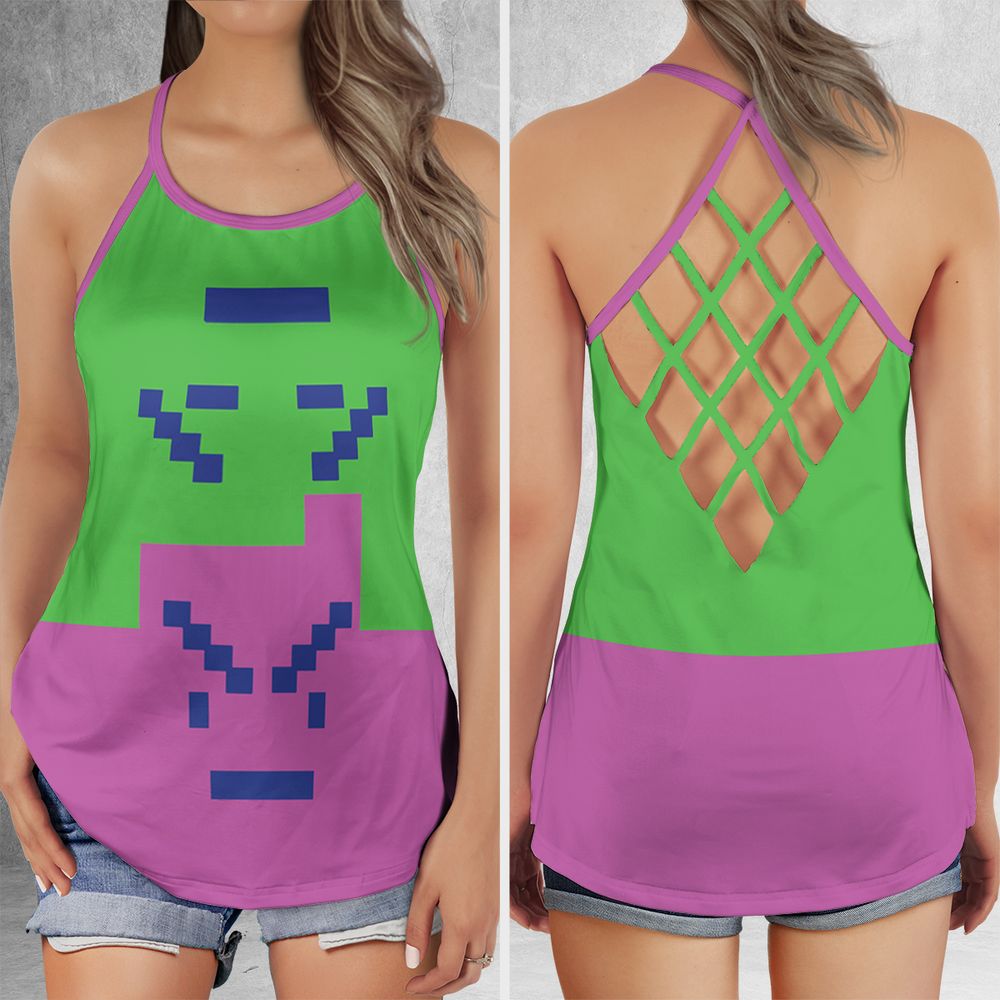 Criss Cross Tank Top - QWTGJPNC -  - 1