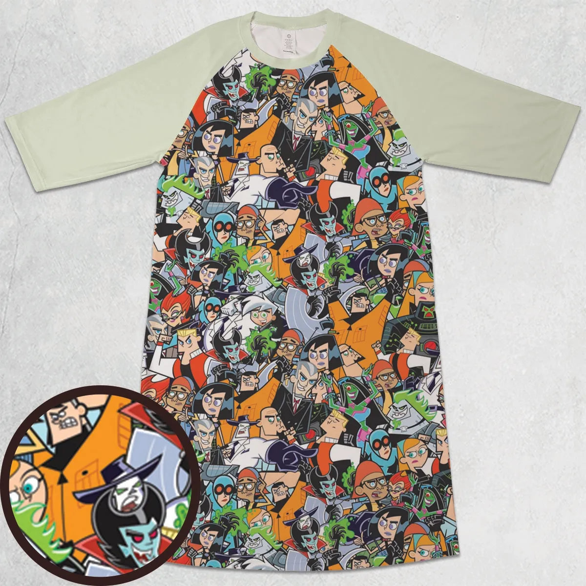 3/4 Sleeve Raglan Dress - AU9B4JMZ