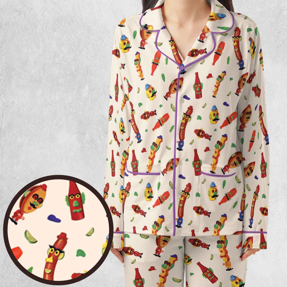 Pajamas Set - 3HRSCXMA