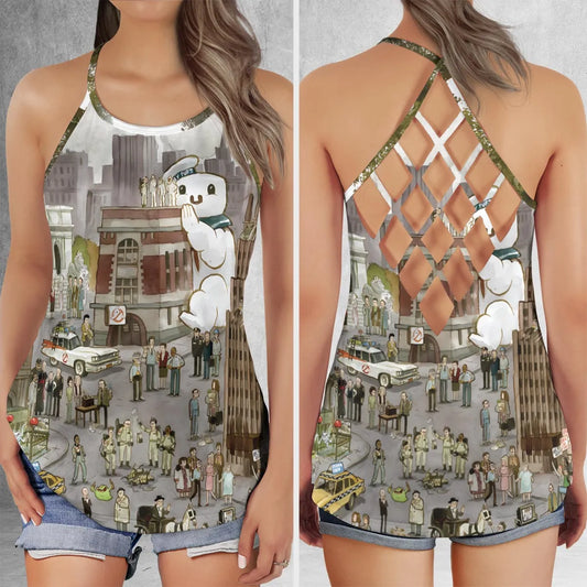 Criss Cross Tank Top - NC8LD3WV