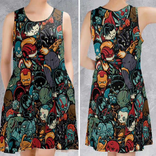 Sleeveless Dress - FVYYB174