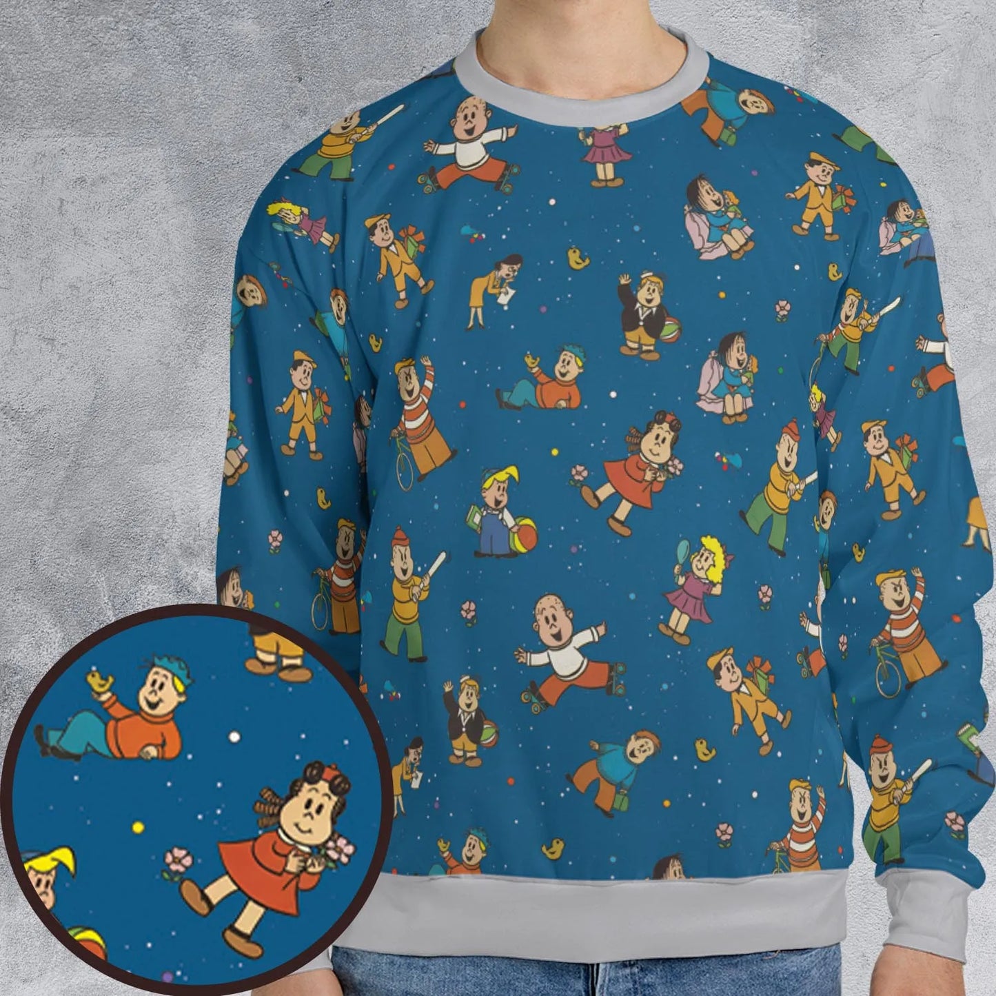 All-over Print Sweatshirt - L7EETBY9