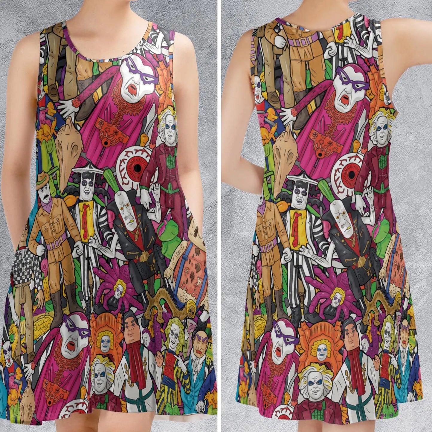 Sleeveless Dress - 8CZF9NXP