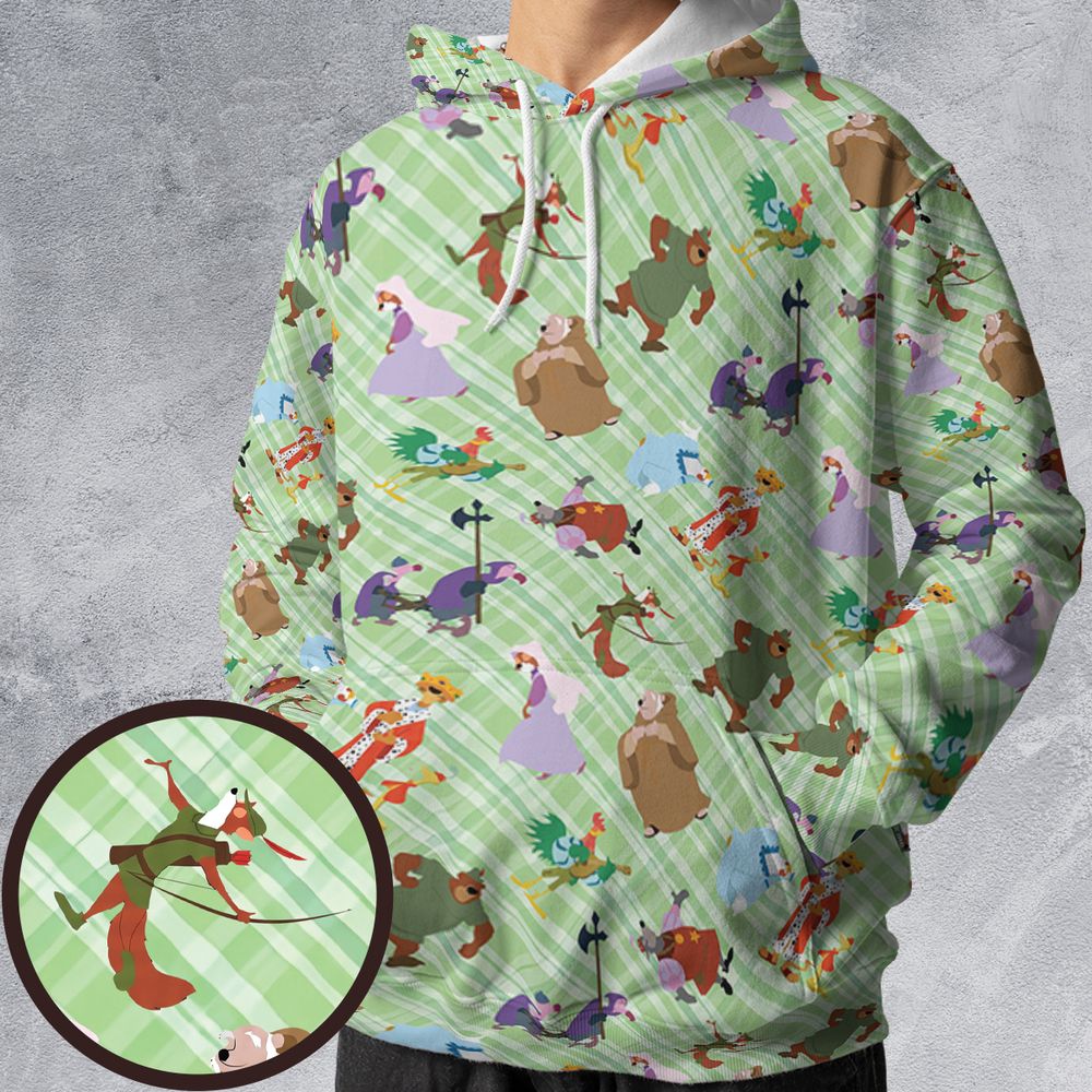 All-over Print Hoodie - EZKXTCJV -  - 1