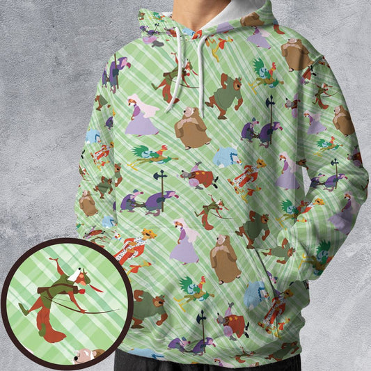 All-over Print Hoodie - EZKXTCJV -  - 1