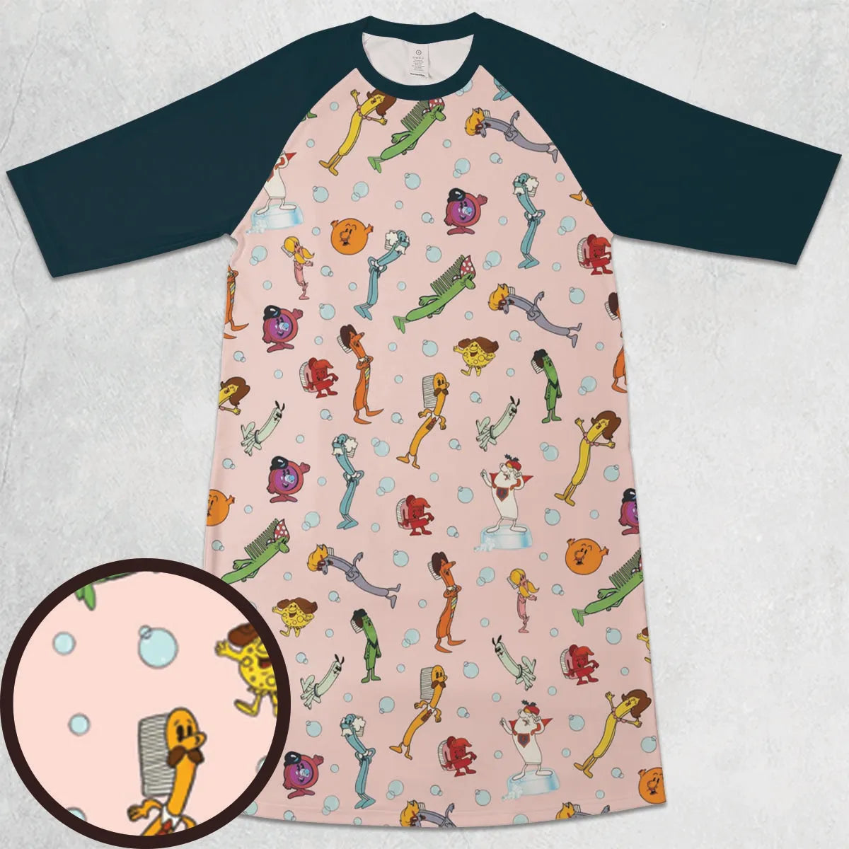3/4 Sleeve Raglan Dress - W9MMXYYW