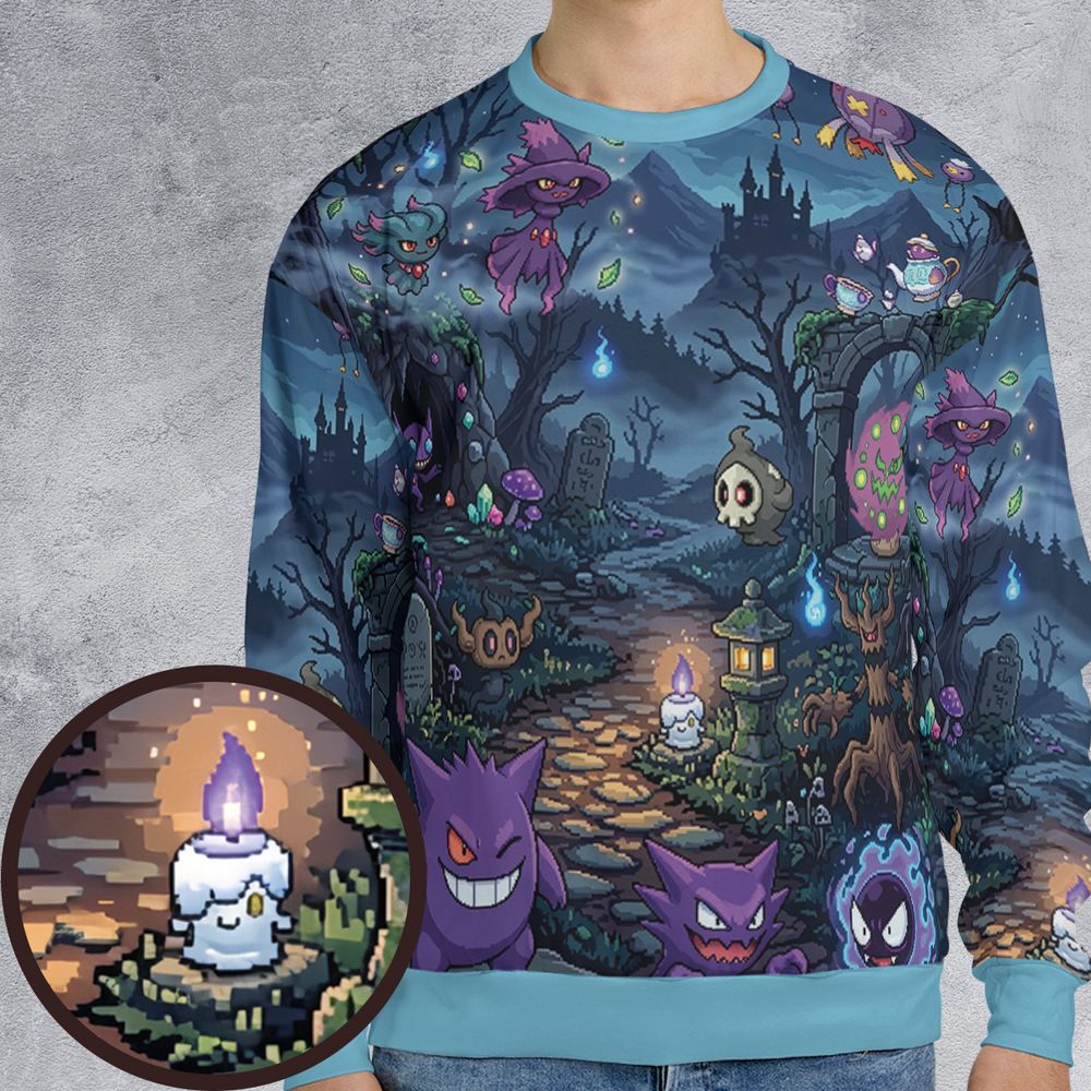 All-over Print Sweatshirt - KUY1JZGP -  - 1