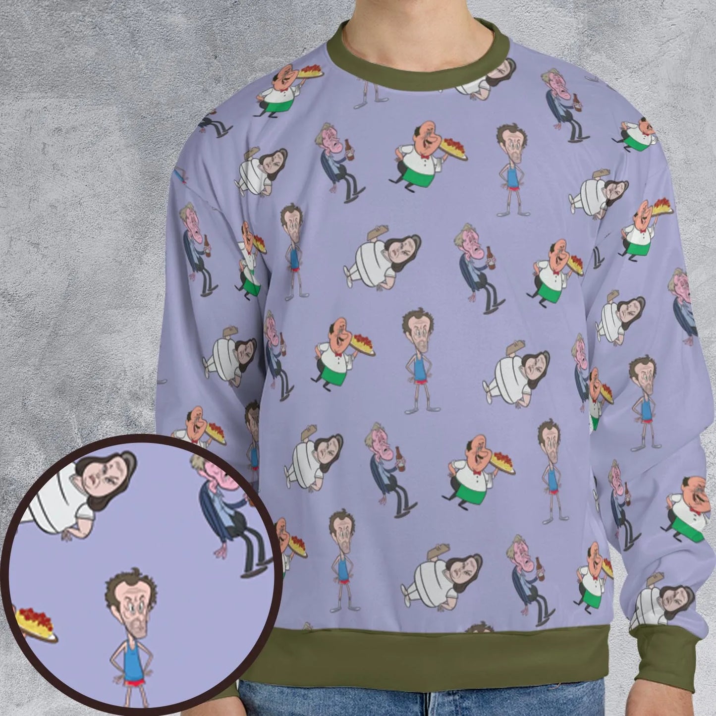 All-over Print Sweatshirt - C6GSZAHZ