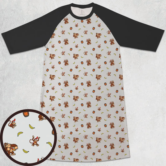 3/4 Sleeve Raglan Dress - 8AKAXH27