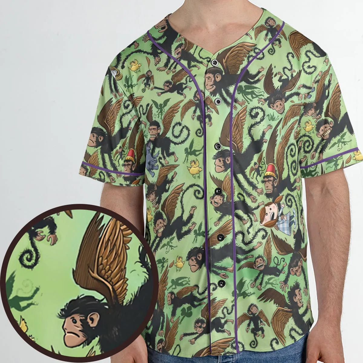 Unisex Baseball Jersey - LJPGQBPC