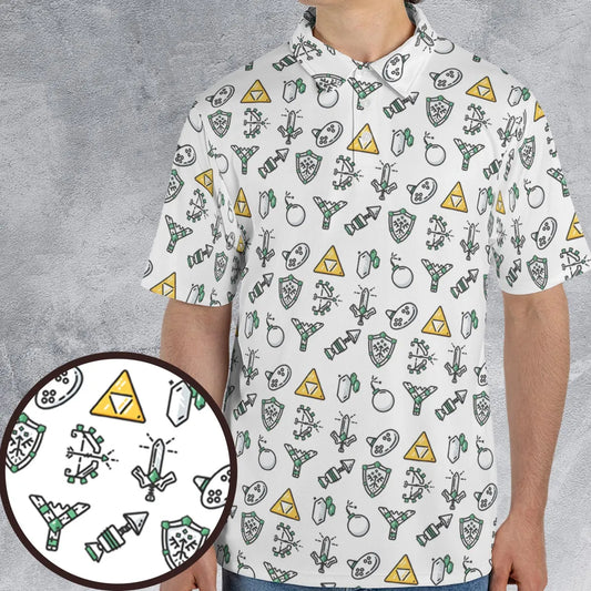 AOP Men/Women Polo Shirt - 67PNTGE2