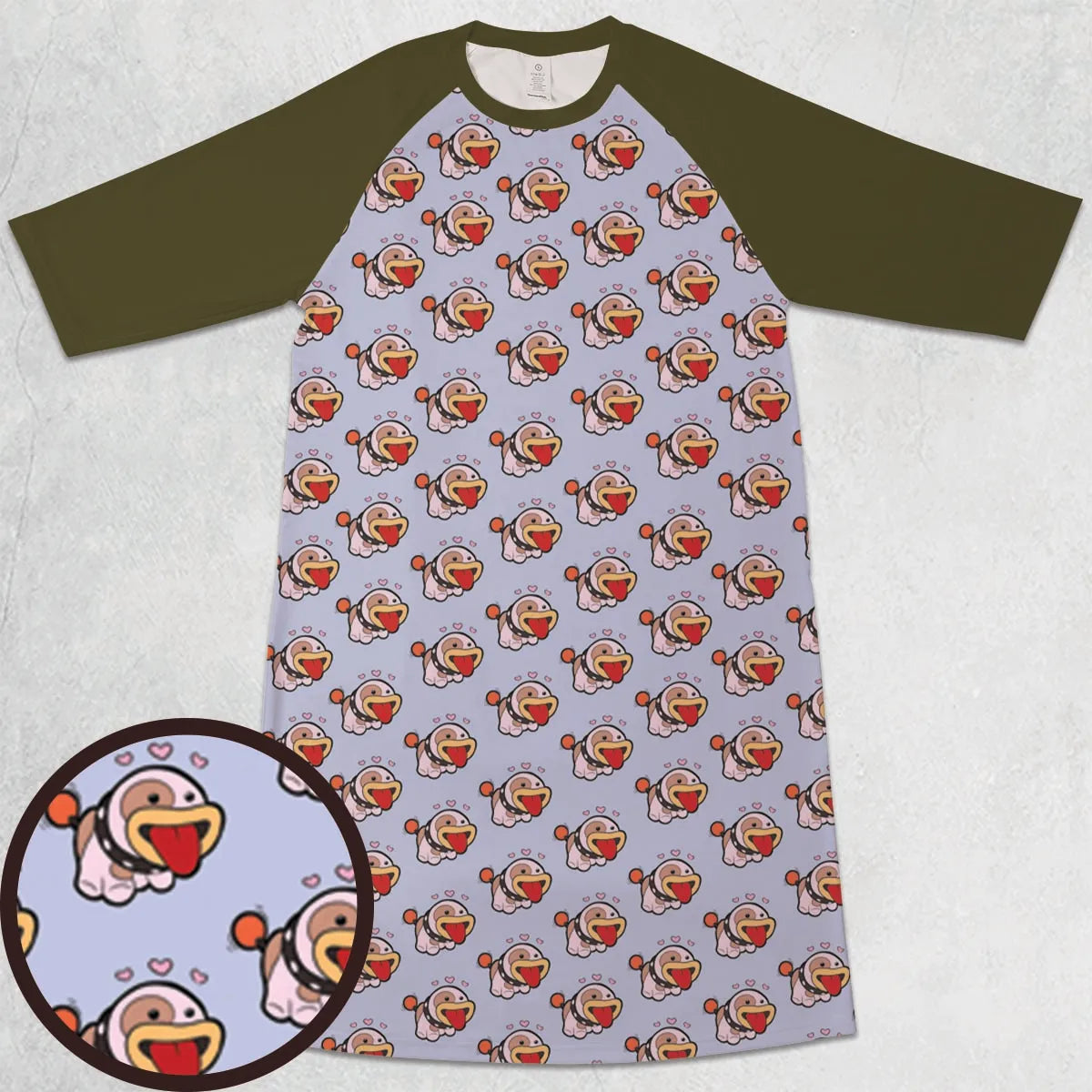 3/4 Sleeve Raglan Dress - XA26MSW6