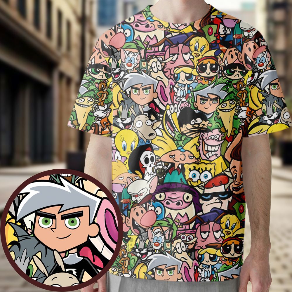 All-Over Print Unisex T-Shirt - SKFJ8SXH -  - 1