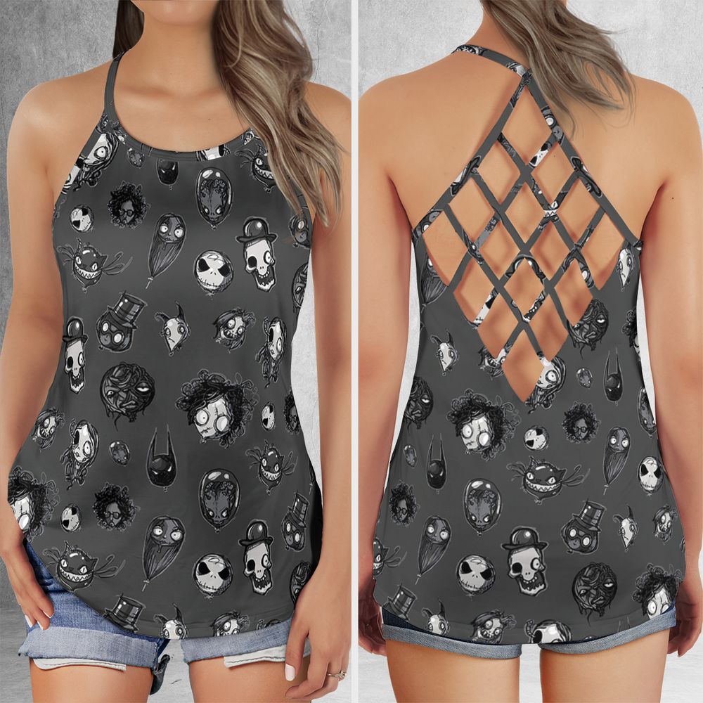 Criss Cross Tank Top - 8RR4EJAU -  - 1