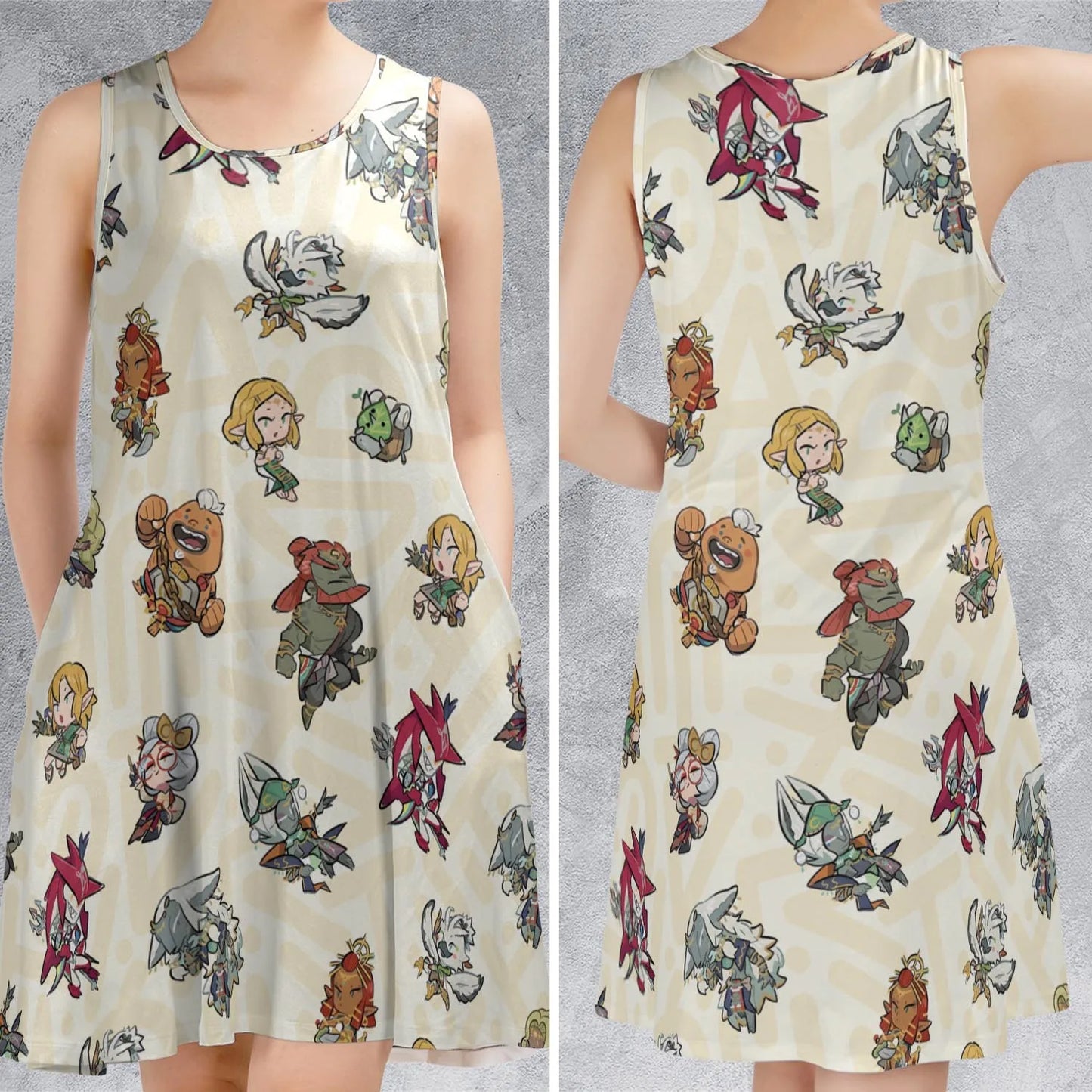 Sleeveless Dress - QNGJ6PTP