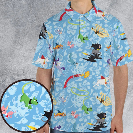 AOP Men/Women Polo Shirt - J4LMPQK1