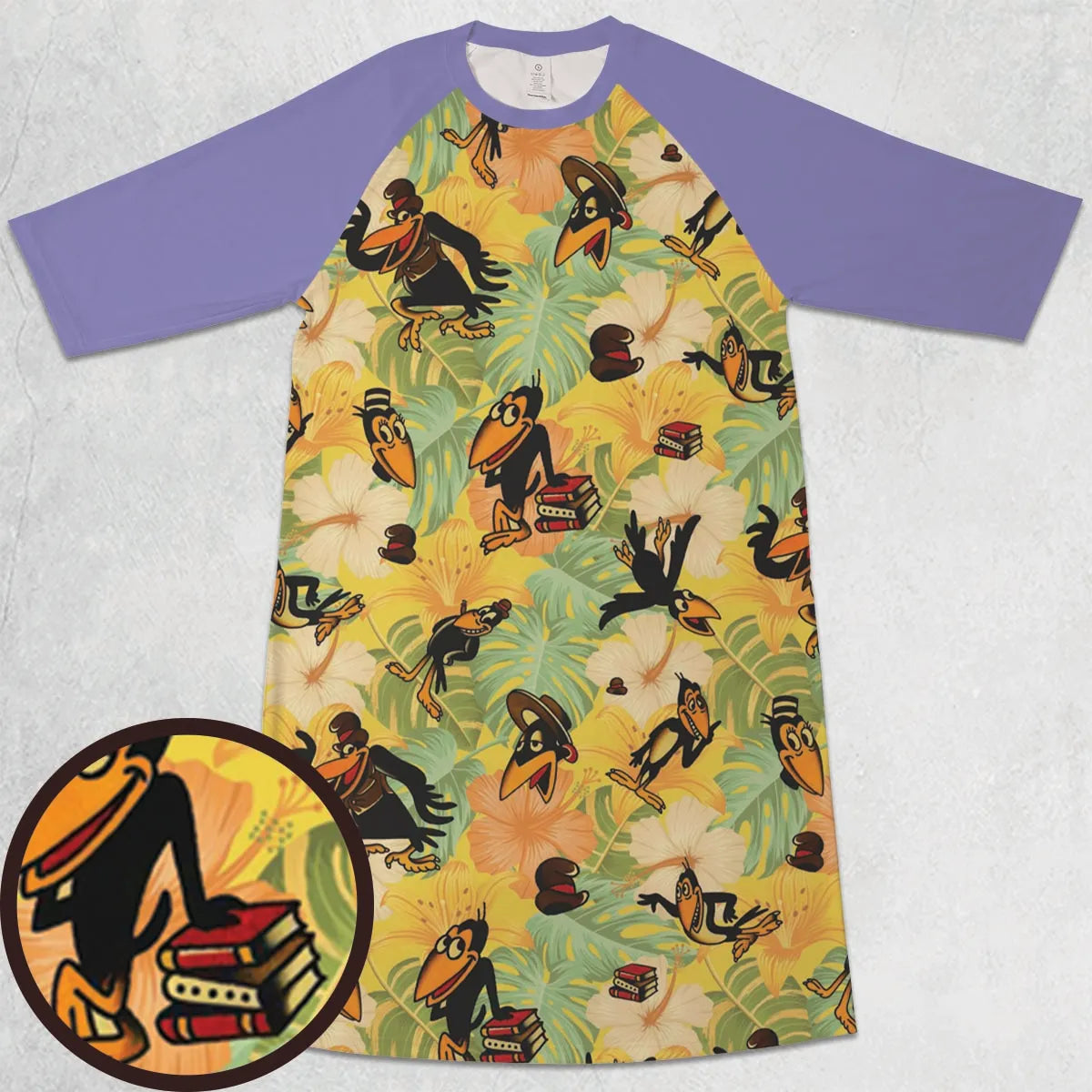 3/4 Sleeve Raglan Dress - JXNW9VEY