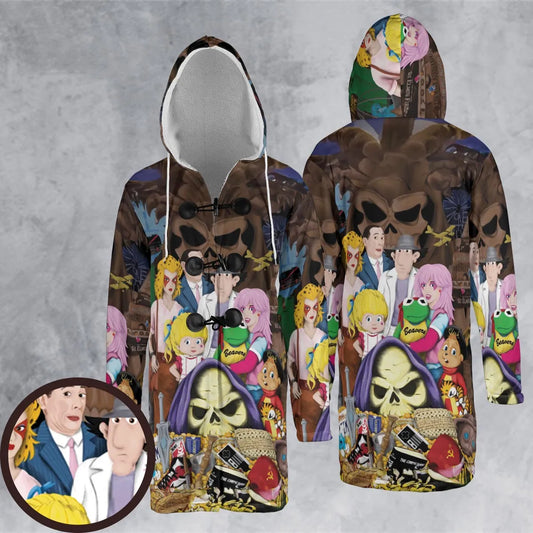 Hooded Cloak Coat - XV8RRJKS