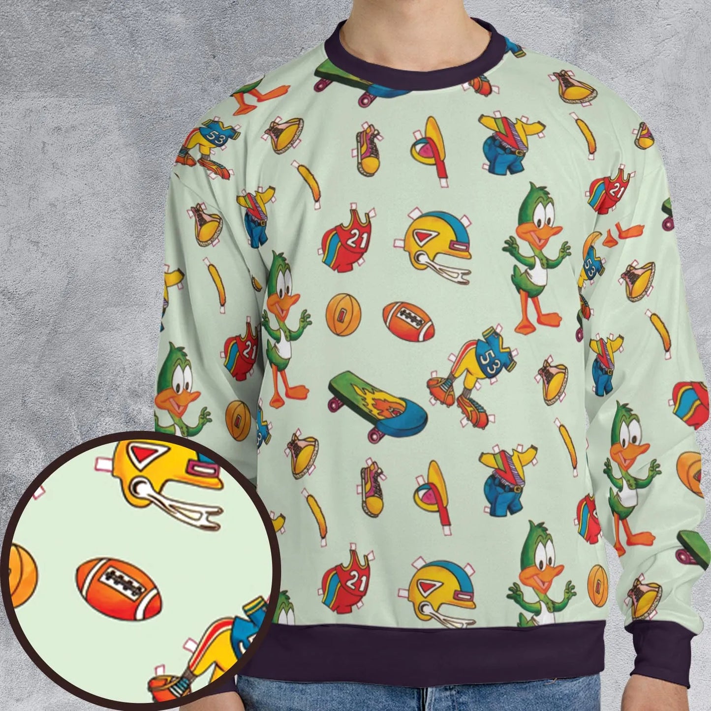 All-over Print Sweatshirt - VYTADTN6