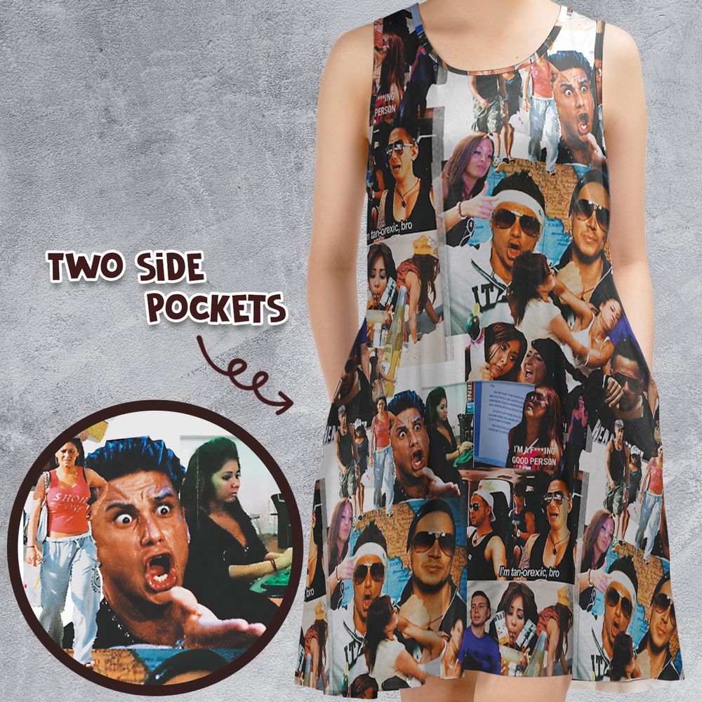 Sleeveless Dress - 9ZBUQUCW -  - 1