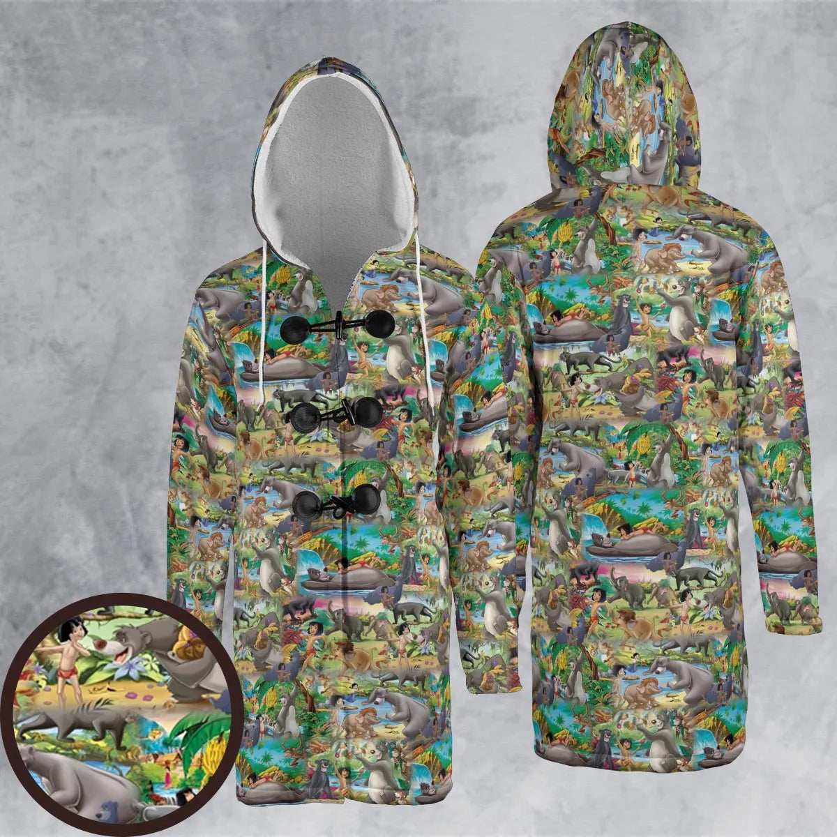 Hooded Cloak Coat - YGWND4FF
