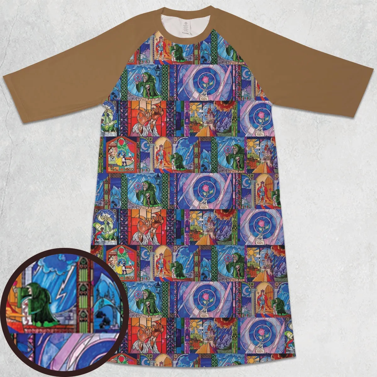 3/4 Sleeve Raglan Dress - ZP9TM9R1