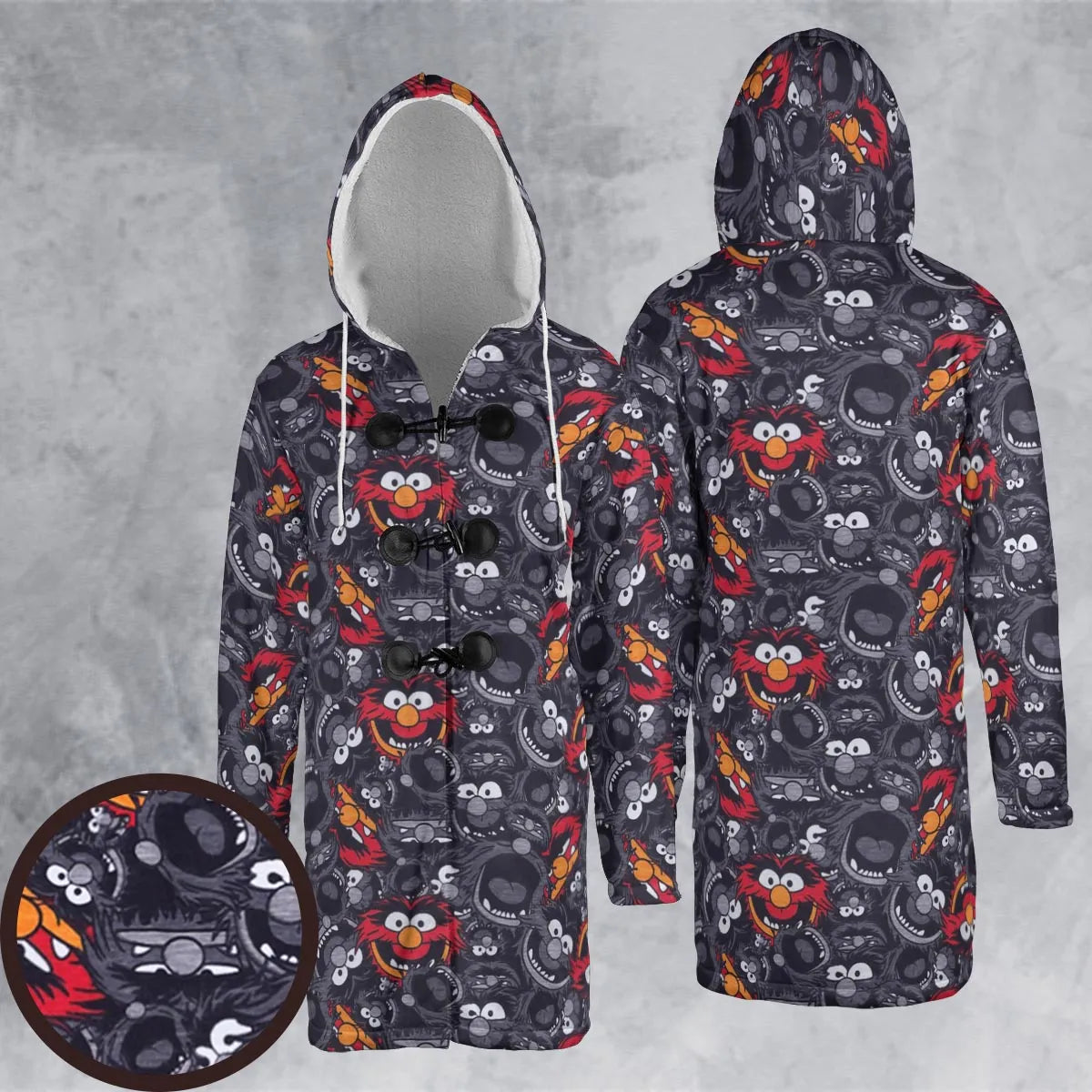 Hooded Cloak Coat - 4L4M4RLR