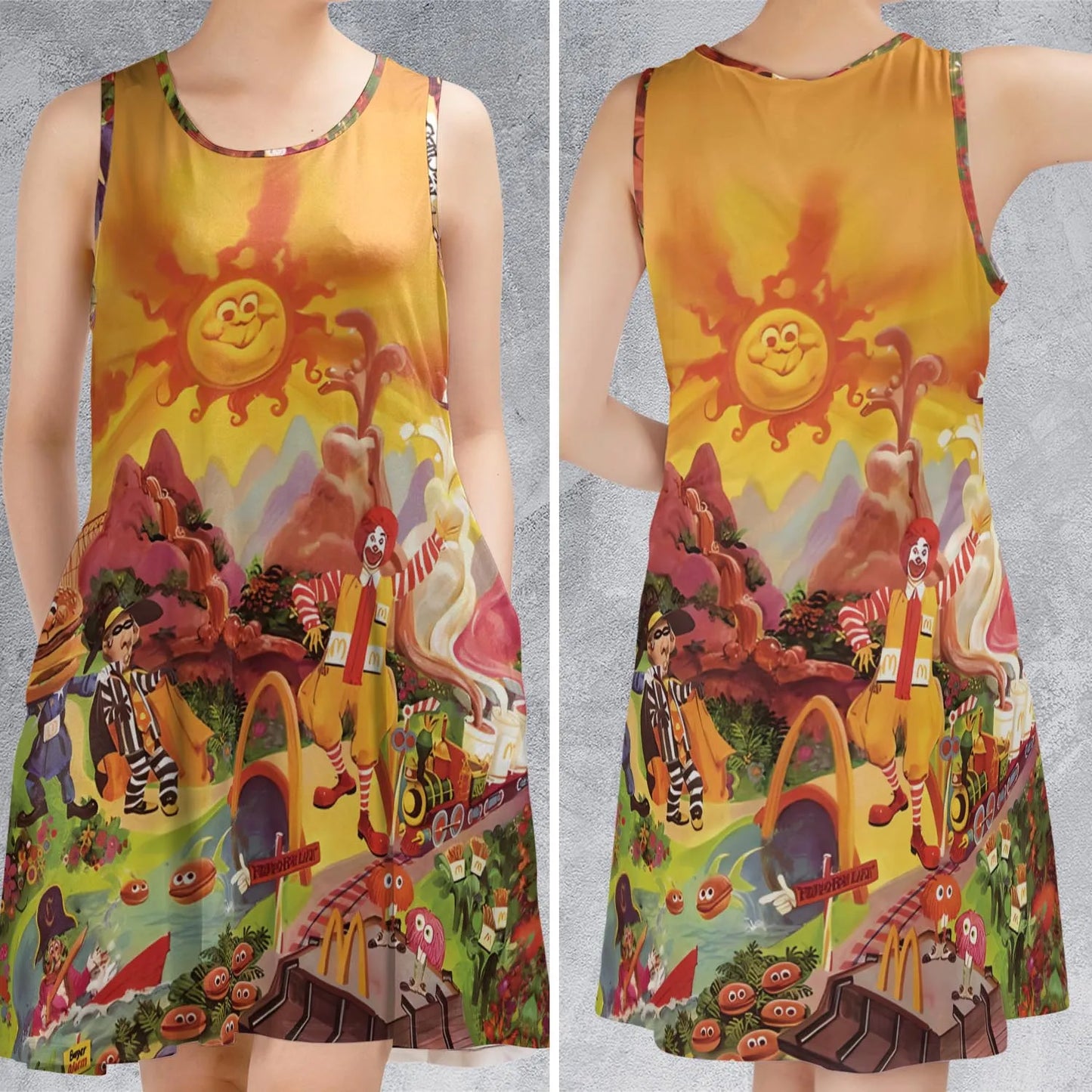 Sleeveless Dress - B2FGDAJC