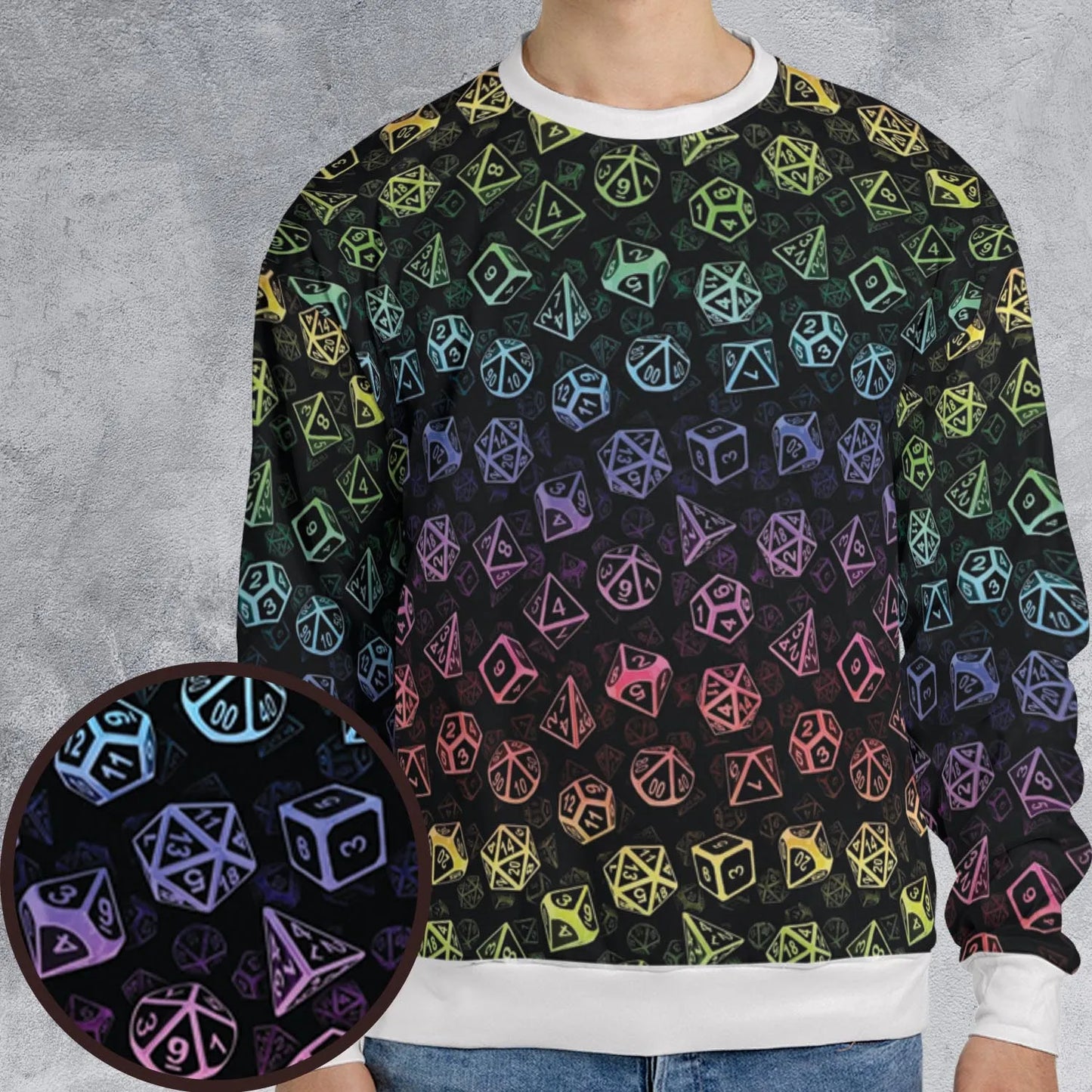 All-over Print Sweatshirt - MNU4J8TE