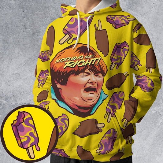 All-over Print Hoodie - VZW1R6YU -  - 1