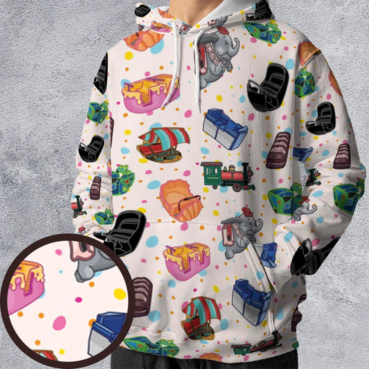 All-over Print Hoodie - ZDEUPU5J