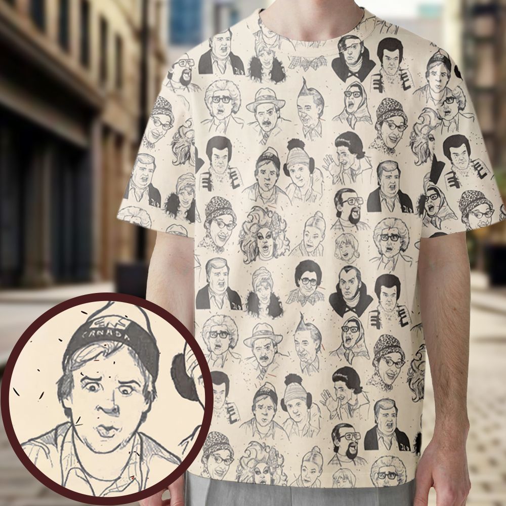 All-Over Print Unisex T-Shirt - S811B51M -  - 1