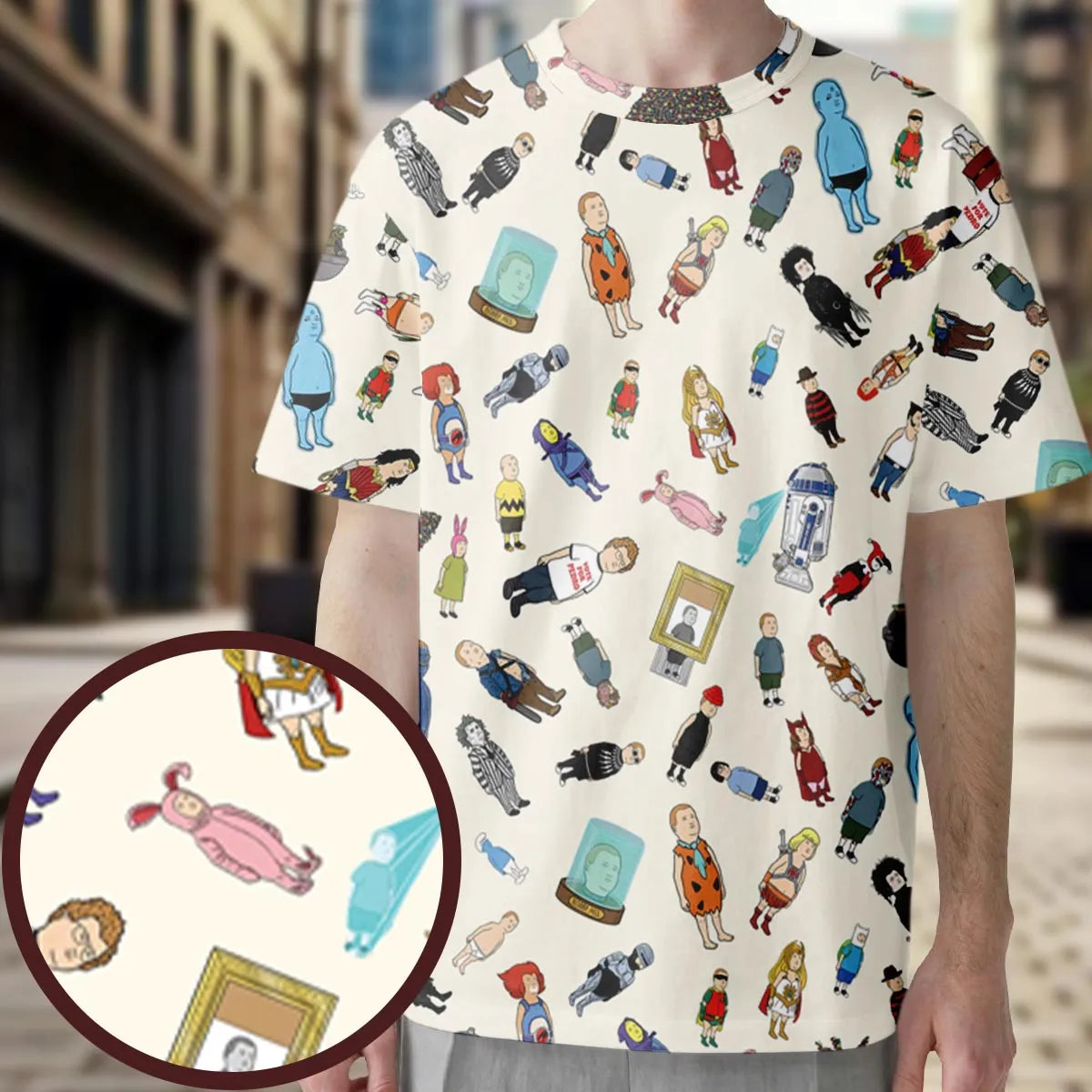 All-Over Print Unisex T-Shirt - YEPB8MTW