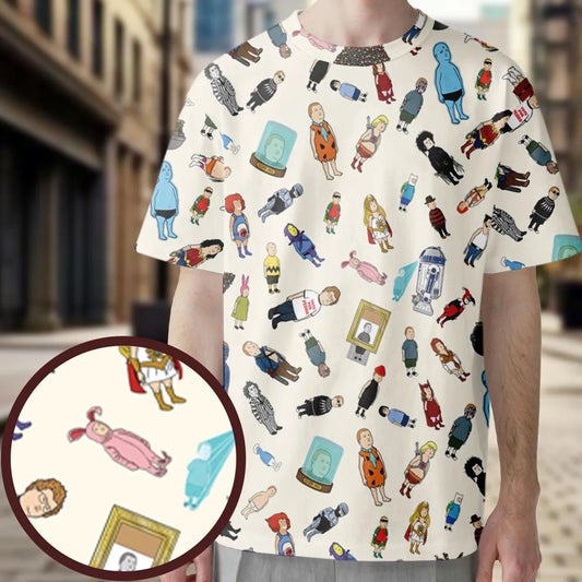 All-Over Print Unisex T-Shirt - YEPB8MTW