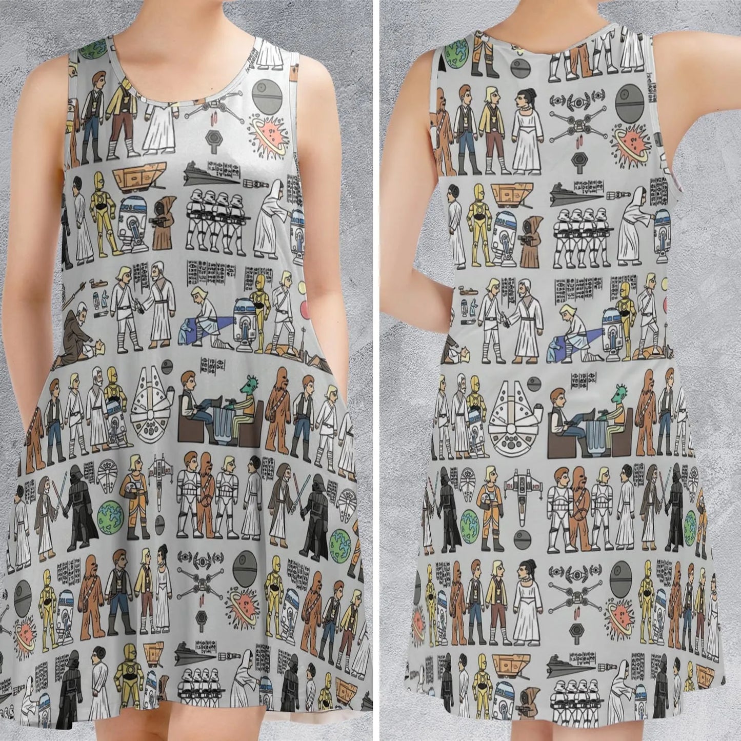 Sleeveless Dress - FYEPQ59B