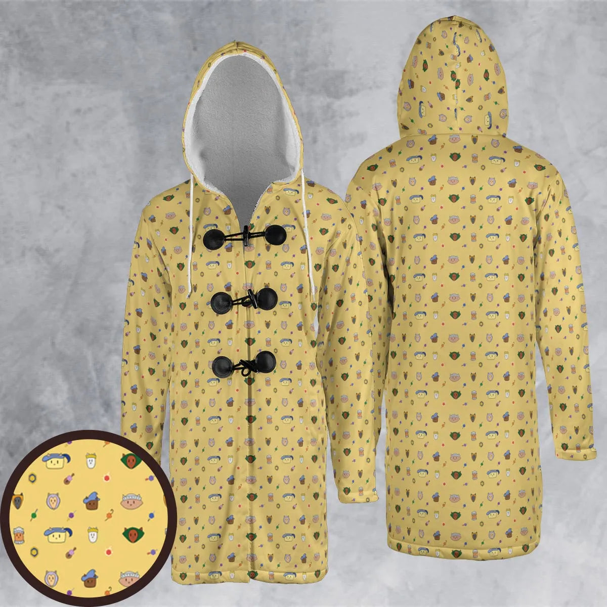 Hooded Cloak Coat - 9DWZ18RM