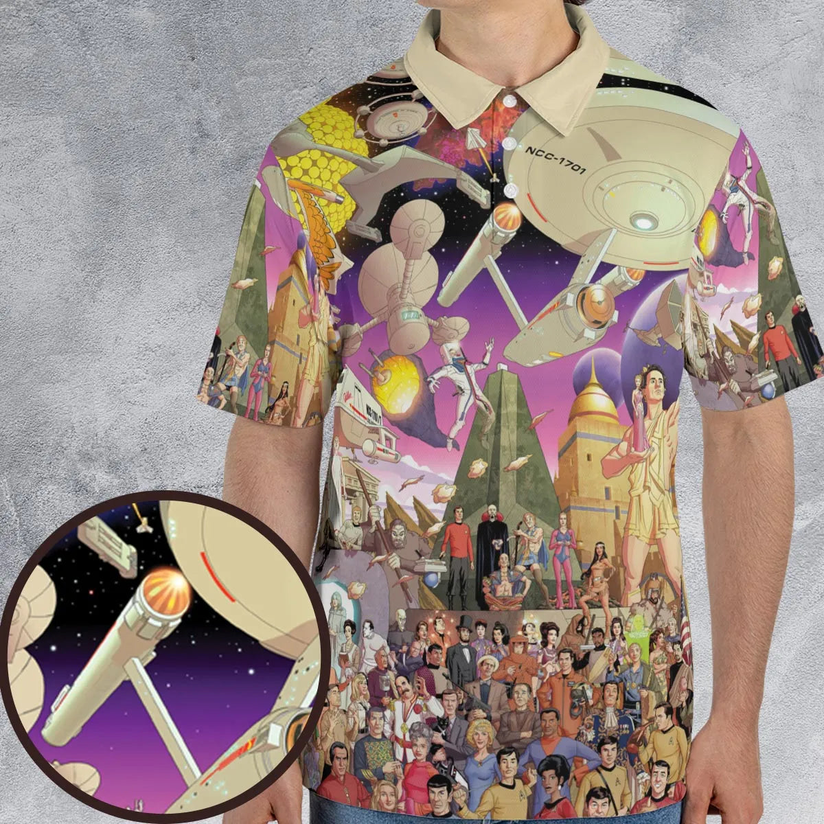 AOP Men/Women Polo Shirt - SGYVKDYM