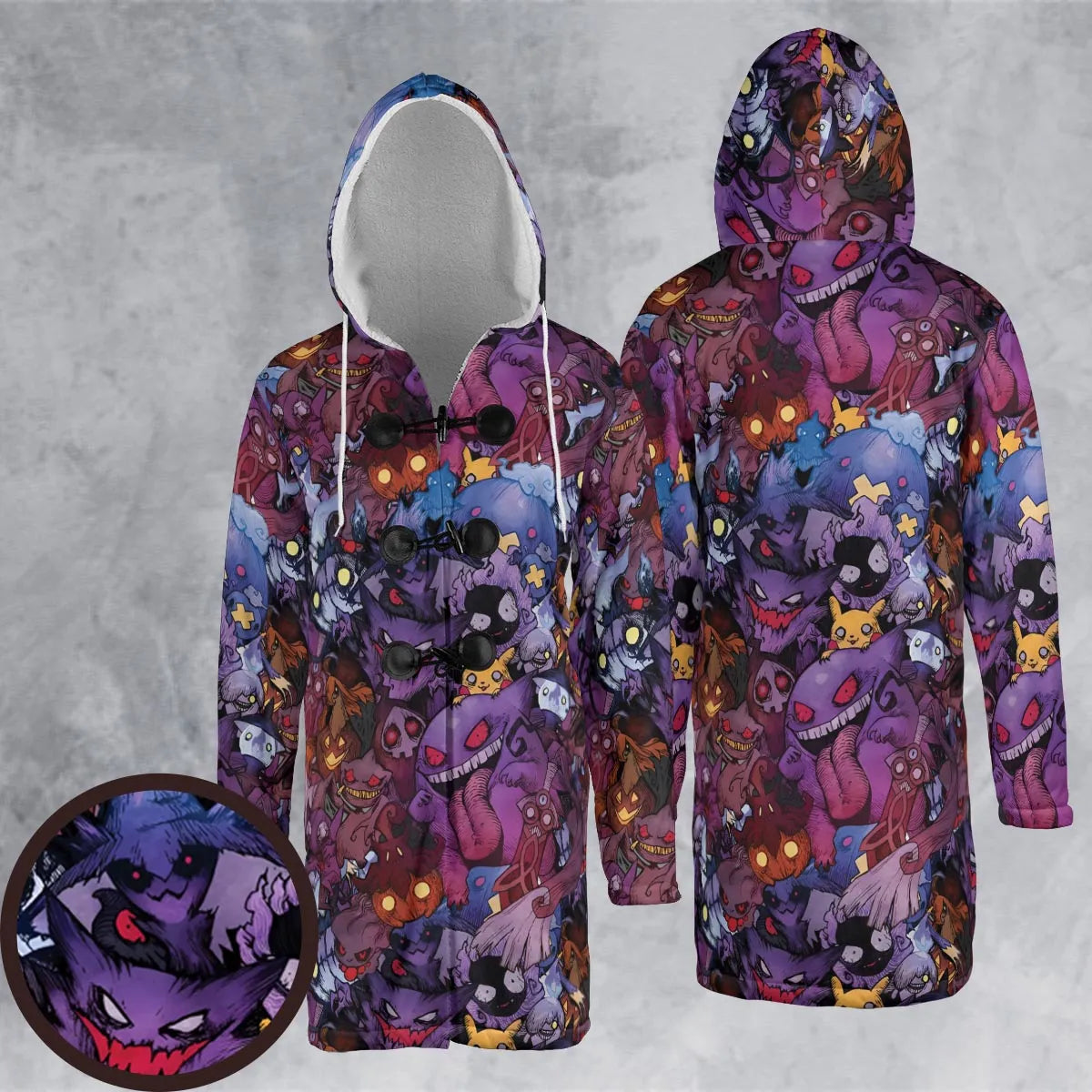 Hooded Cloak Coat - 572RAX6N