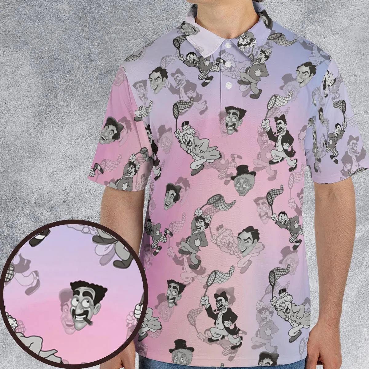 AOP Men/Women Polo Shirt - G5EMS8EX