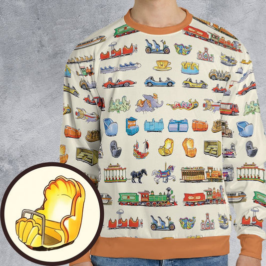 All-over Print Sweatshirt - DSZ6ARLC -  - 1