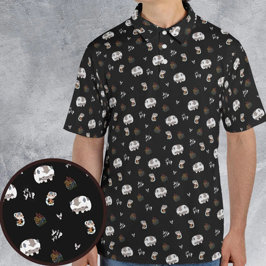 AOP Men/Women Polo Shirt - KZPP3ZBT