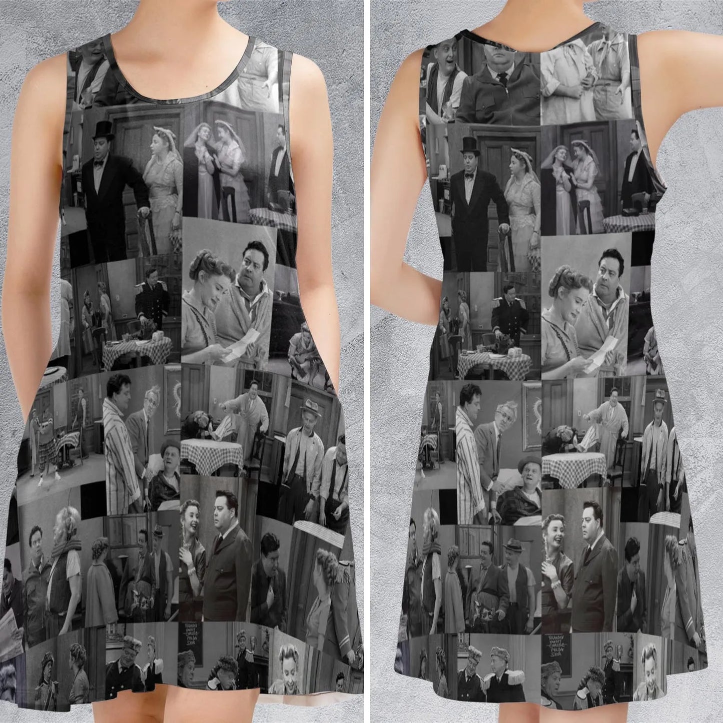 Sleeveless Dress - E7EN1HF2