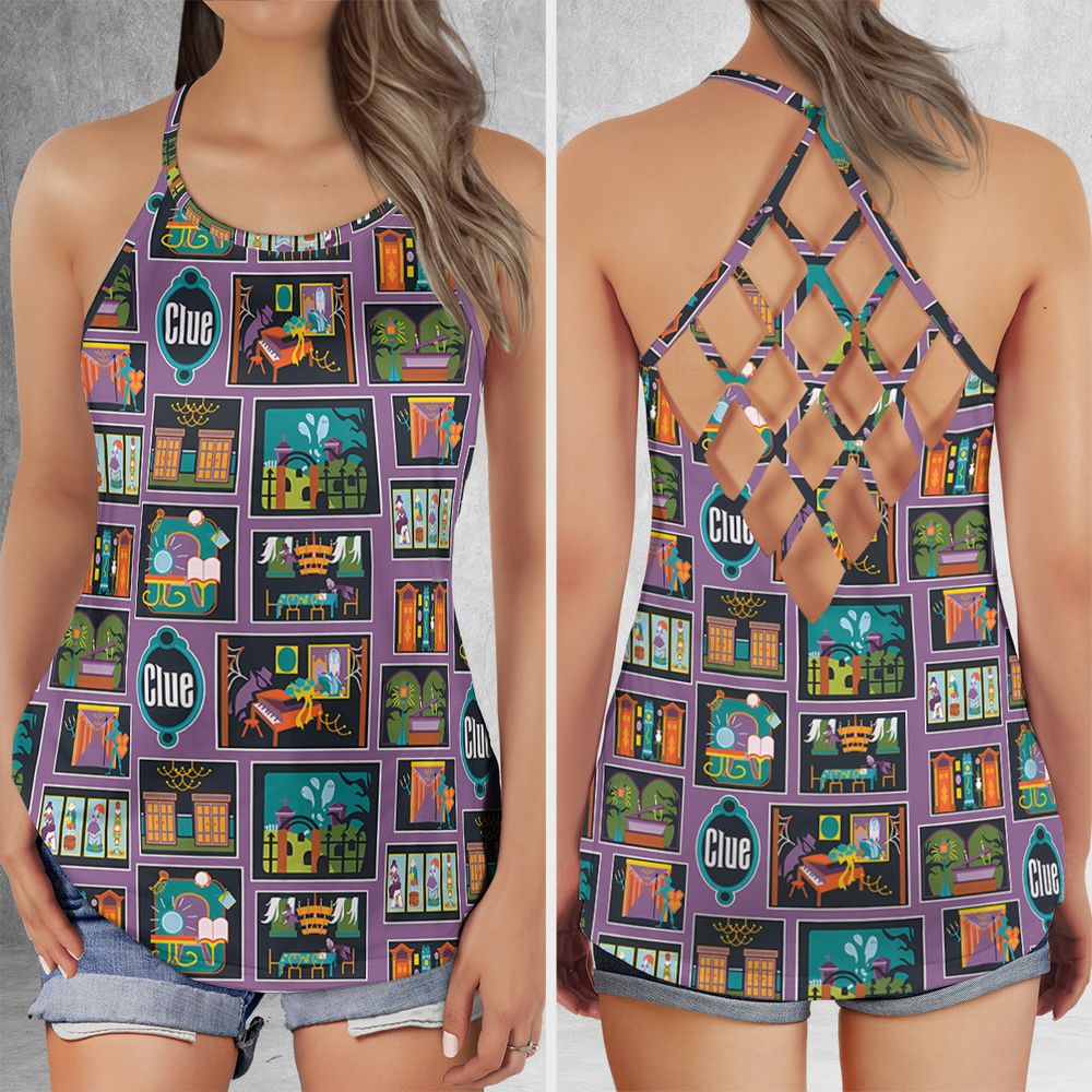 Criss Cross Tank Top - Z2LB49HL -  - 1