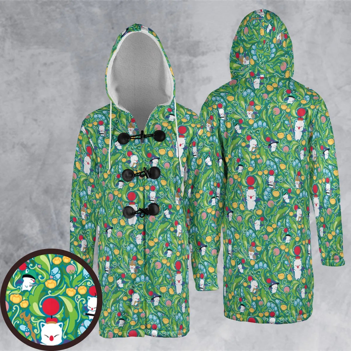 Hooded Cloak Coat - XTYZUH77