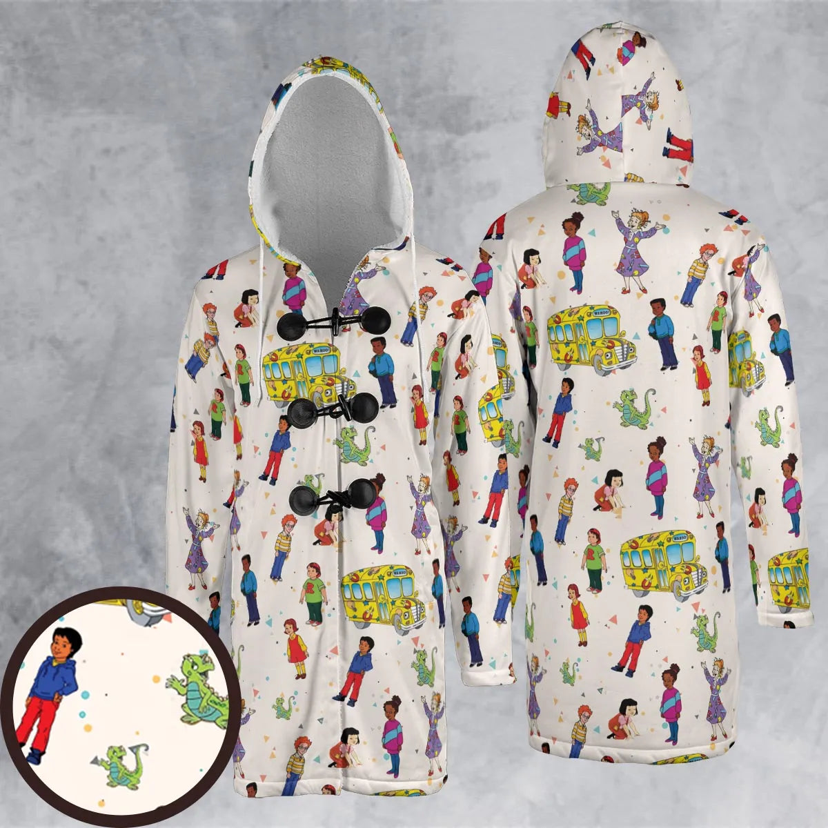 Hooded Cloak Coat - TQQEYF48