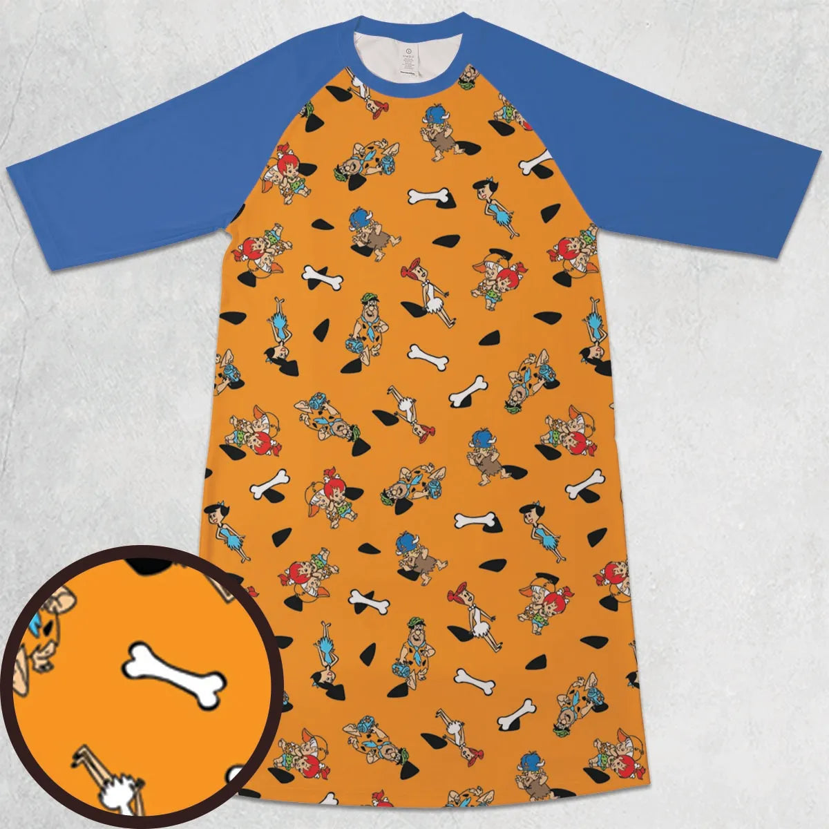3/4 Sleeve Raglan Dress - Z74Y3WUV