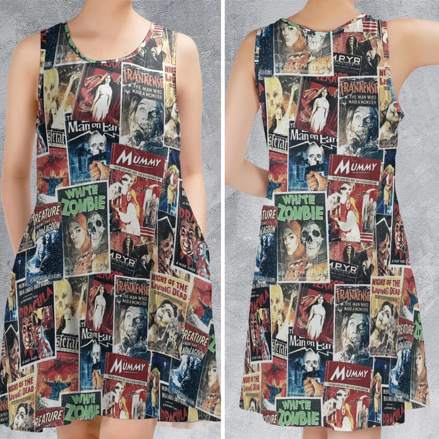 Sleeveless Dress - LKBYC47B